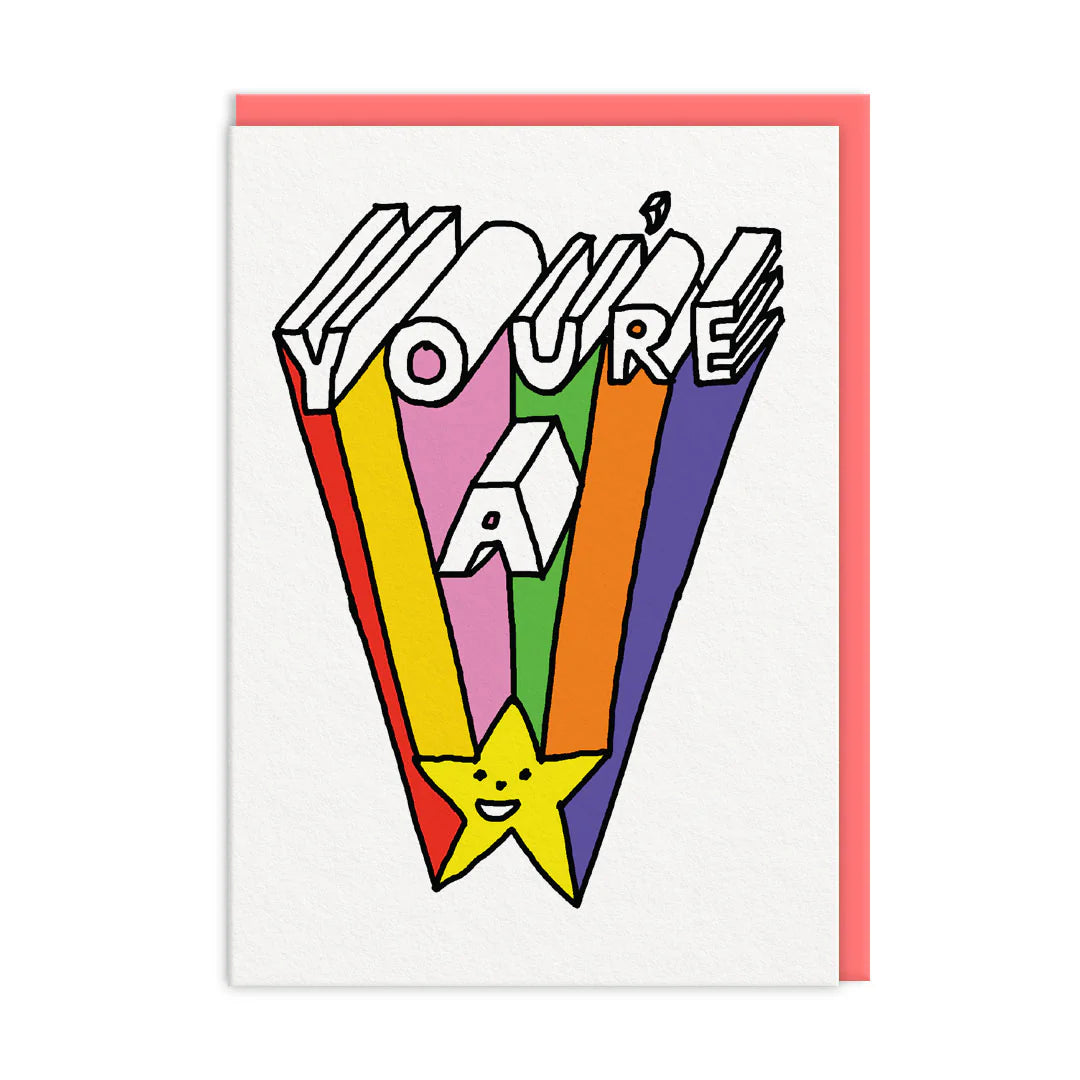 You're A Star Greeting Card