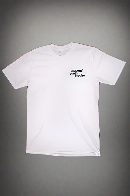 Short sleeve white t-shirt - NYT black logo